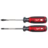 Milwaukee MT200-2 Cushion Grip Screwdriver Set 2-Piece