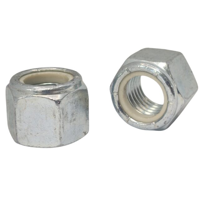 Nylon Lock Nuts Zinc