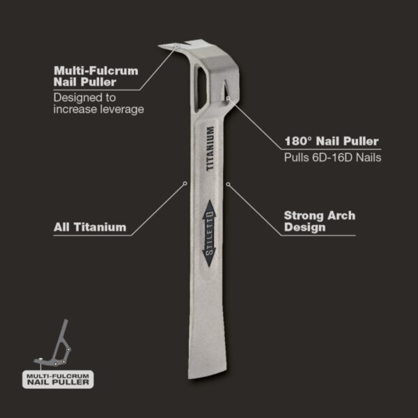 Stiletto FB11G 11-12″ Titanium Glazer Bar Stiletto FB11G 11-1/2″ Titanium Glazer Bar