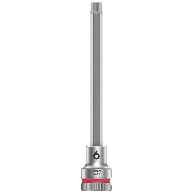 thumbnail image 2 of Wera 8740 C HF HEX-PLUS SW 10.0 X 140 MM SOCKET WITH HOLDING FUNCTION 1/2 05003845001 2 of 12