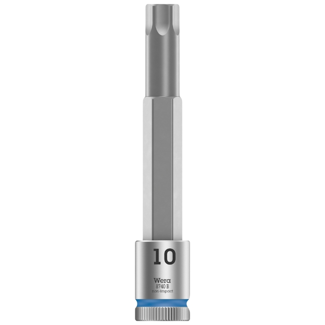thumbnail image 2 of Wera 8740 C HF HEX-PLUS SW 10.0 X 140 MM SOCKET WITH HOLDING FUNCTION 1/2 05003845001 2 of 12
