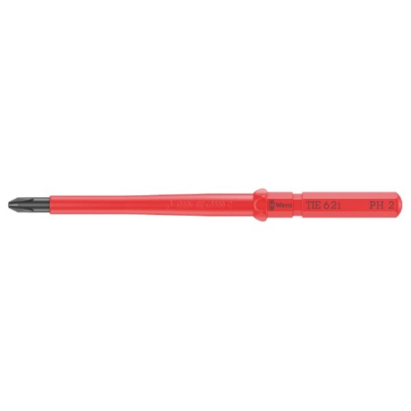 Wera 006511 KK VDE 62 i Insulated Blade for Phillips Screws, PH2 x 157mm Wera 006511 KK VDE 62 i Insulated Blade for Phillips Screws, PH2 x 157mm