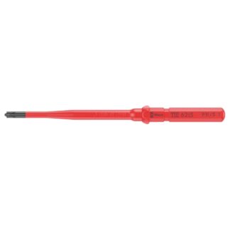 Wera 006516 KK VDE 62 iS Insulated Slim Blade for Phillips/Slotted Screws, #1 x 157mm