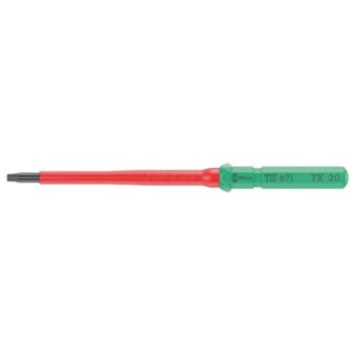 Wera 006536 KK VDE 67 i Insulated Blade for TORX Screws, T20 x 157mm