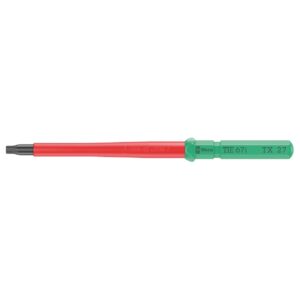 Wera 006538 KK VDE 67 i Insulated Blade for TORX Screws, T27 x 157mm