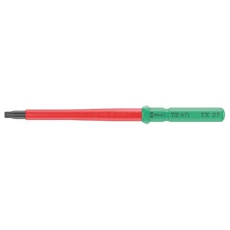 Wera 006538 KK VDE 67 i Insulated Blade for TORX Screws, T27 x 157mm