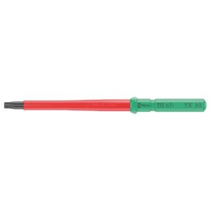 Wera 006539 KK VDE 67 i Insulated Blade for TORX Screws, T30 x 157mm