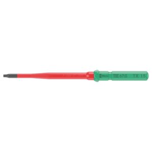 Wera 006540 KK VDE 67 iS Insulated Slim Blade for TORX Screws, T15 x 157mm