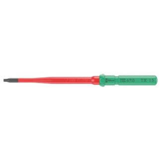 Wera 006540 KK VDE 67 iS Insulated Slim Blade for TORX Screws, T15 x 157mm