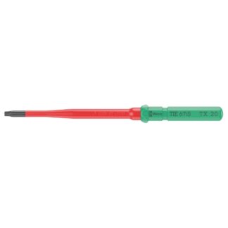 Wera 006541 KK VDE 67 iS Insulated Slim Blade for TORX Screws, T20 x 157mm