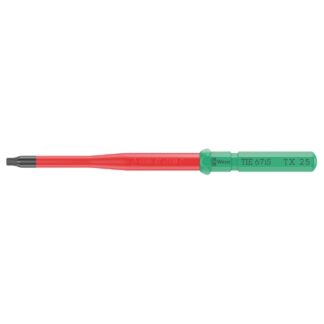 Wera 006542 KK VDE 67 iS Insulated Slim Blade for TORX Screws, T25 x 157mm