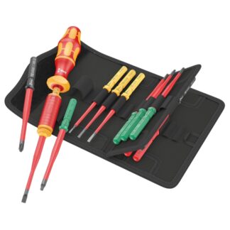 Wera 006605 Kraftform Kompakt VDE 15 Torque Extra Slim 1 Tool Finder Set 1.2 - 3.0 Nm 15-Piece