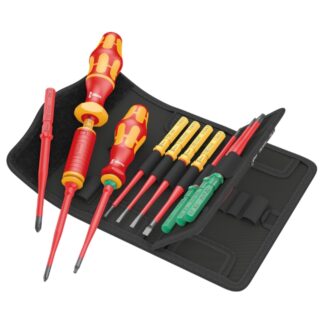 Wera 006609 Kraftform Kompakt VDE 16 Torque Extra Slim 1 Tool Finder Set 1.2 - 3.0 Nm 16-Piece