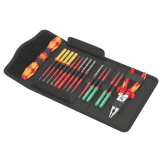 Wera 006612 Kraftform Kompakt VDE 17 Extra Slim 1 Tool Finder Set 17-Piece