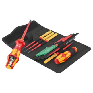 Wera 006640 Kraftform Kompakt VDE Turbo i 1 Tool Finder Set 16-Piece