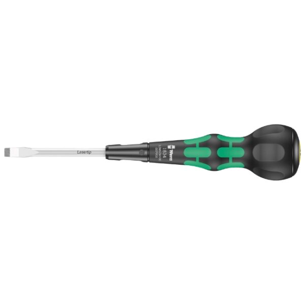 Wera 007900 Kraftform Ball-Grip Slotted Screwdriver, 1.0 x 6.0 x 100 mm Wera 007900 Kraftform Ball-Grip Slotted Screwdriver, 1.0 x 6.0 x 100 mm