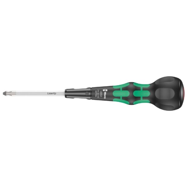 Wera 007906 Kraftform Ball-Grip Phillips Screwdriver PH2 x 100mm Wera 007906 Kraftform Ball-Grip Phillips Screwdriver PH2 x 100mm