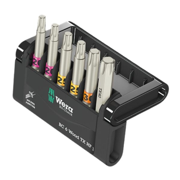 Wera 056470 Bit-Check 6 Wood TX HF 1 6-Piece Wera 056470 Bit-Check 6 Wood TX HF 1 6-Piece