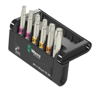 Wera 073639 Bit-Check 6 Wood TX HF 1 SB 6-Piece