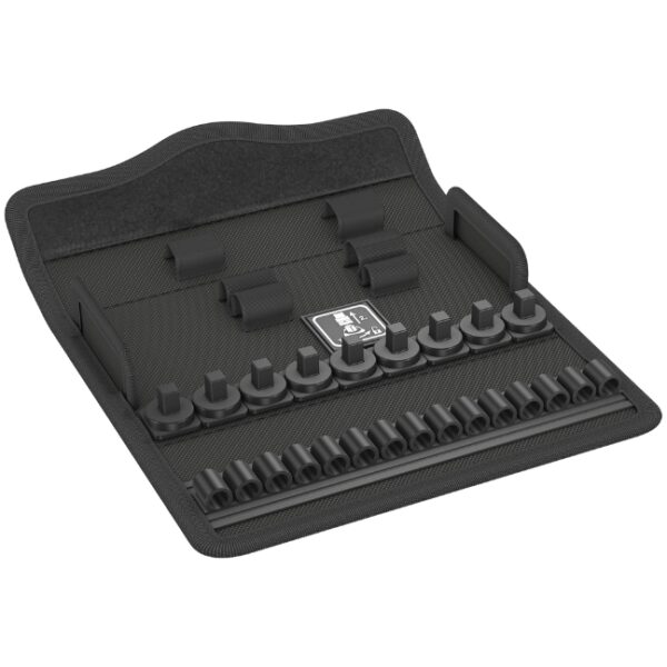 Wera 136542 Zyklop 9496 Metal Push 14 Textile Box, Empty Wera 136542 Zyklop 9496 Metal Push 1/4" Textile Box, Empty