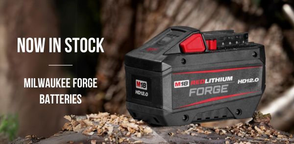 Now In Stock - Milwuakee FORGE Batteries