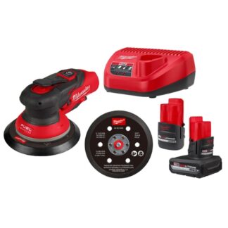 Milwaukee 2584-22CX M12 FUEL 6" (3/32") Random Orbital Sander Kit