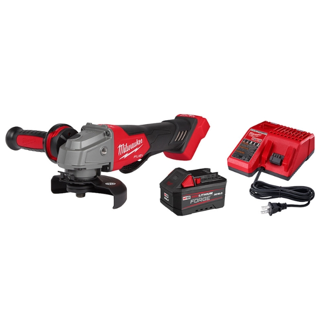 thumbnail interactive-video image 1 of I-tools - Milwaukee 2880-20 M18 FUEL 4-1/2\" / 5\" Grinder Paddle Switch... 1 of 10