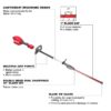 Milwaukee 3043-20 M18 FUEL Short Pole Hedge Trimmer - Tool Only