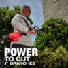 Milwaukee 3043-20 M18 FUEL Short Pole Hedge Trimmer - Tool Only