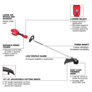 Milwaukee 3046-20 M18 FUEL 16 String Trimmer - Tool Only (2)