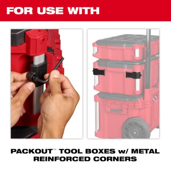 Milwaukee 48-22-8601 PACKOUT Tool Box Attachment Mount Set