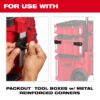 Milwaukee 48-22-8604 PACKOUT Tool Box M12 Battery Rack Attachment