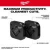 Milwaukee 49-16-1212 1-12 x 1-12 Single Strut Shearing Dies (1) Milwaukee 49-16-1212 1-1/2" x 1-1/2" Single Strut Shearing Dies