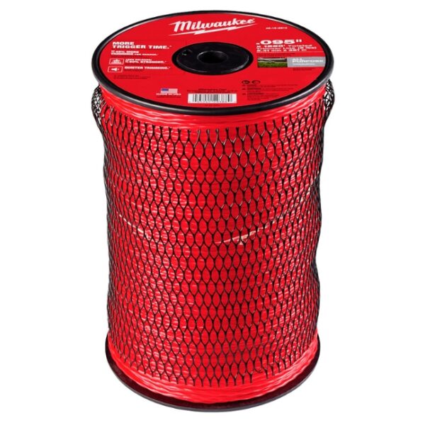 Milwaukee 49-16-2813 5lb .095" x 1250ft Twisted Trimmer Line