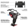 Milwaukee MXF270-2HD MX FUEL 70kg Rammer Kit