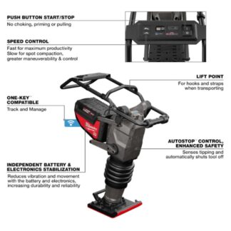 Milwaukee MXF270-2HD MX FUEL 70kg Rammer Kit (1)