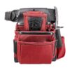 Occidental Leather R8080DB OXYLIGHT Framer Tool Belt Set - Red and Black