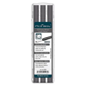 Pica 6030 Big Dry Graphite Refill Set 12-Pack