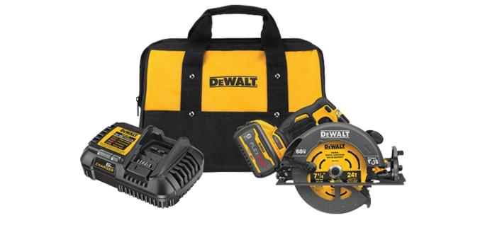 DeWalt DCS578X1 FLEXVOLT 60V MAX 7-1/4″ Brushless Circular Saw Kit