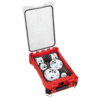 Milwaukee 49-22-5606 HOLE DOZER Bi-Metal Hole Saw Kit with PACKOUT™ Compact Organizer 10-Piece