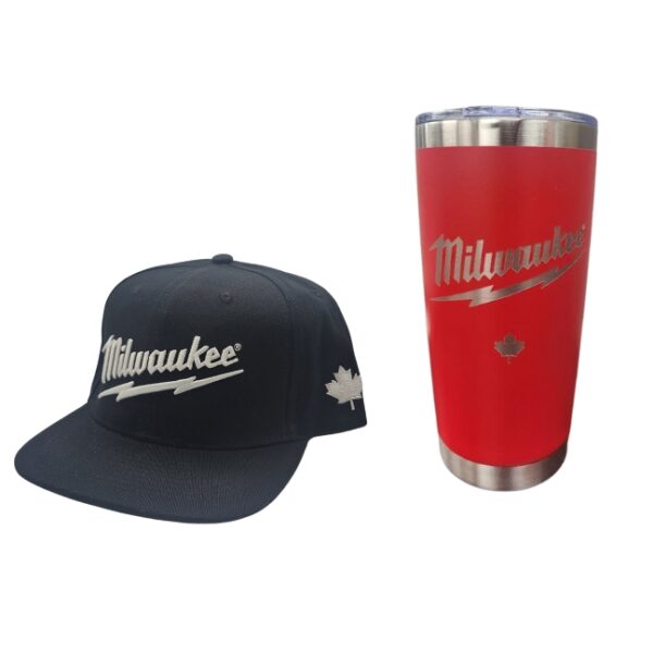 Milwaukee Black Friday Promo #1 - Bonus Tumbler and Hat