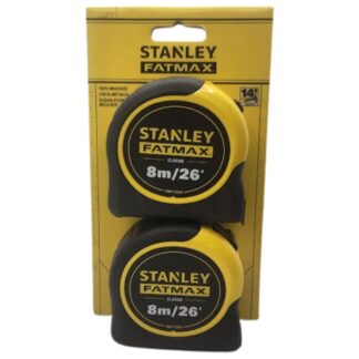 Stanley FMHT74226 FATMAX Classic 26ft/8m Tape Measure 2-Pack