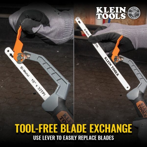 Klein 31432FC Compact Finish-Cut Hacksaw