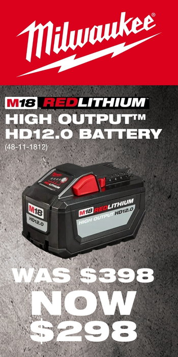 Milwaukee 48-11-1812 Battery - Now $298