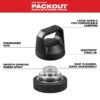 Milwaukee 48-22-8370 PACKOUT Chug Lid