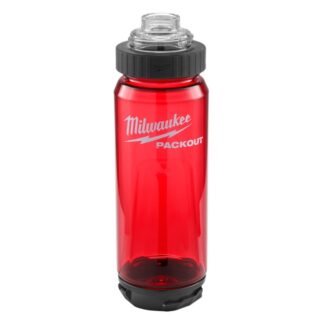 Milwaukee 48-22-8371R PACKOUT 25oz Bottle with Chug Lid - Red (1)