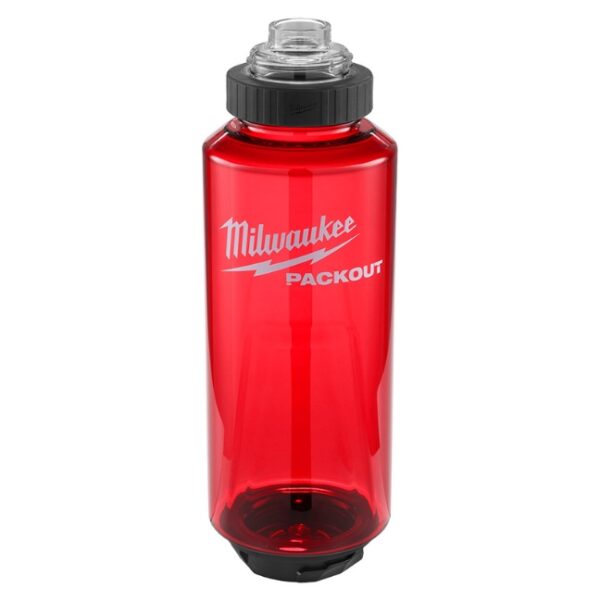 Milwaukee 48-22-8373R PACKOUT 48oz Bottle with Chug Lid - Red