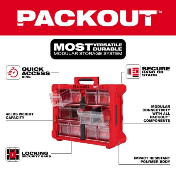 Milwaukee 48-22-8433 PACKOUT Tilt Bin Organizer