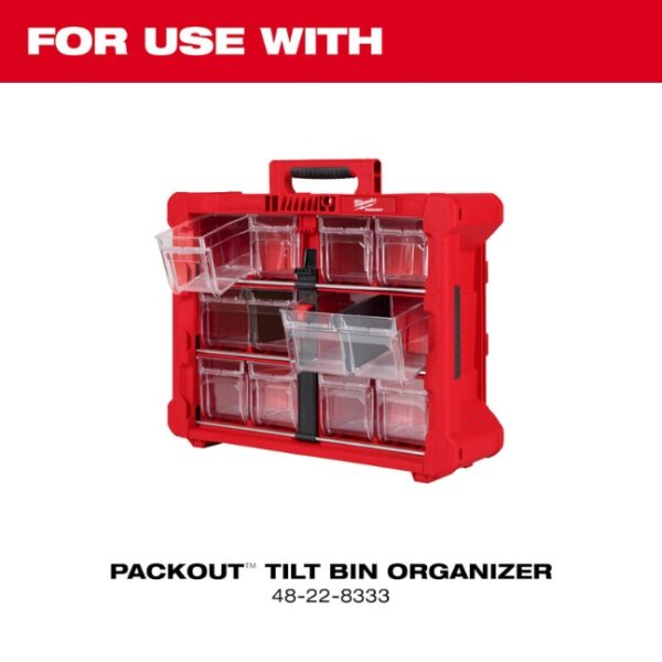 Milwaukee 48-22-8434 Large Bin for PACKOUT Tilt Bin Organizer