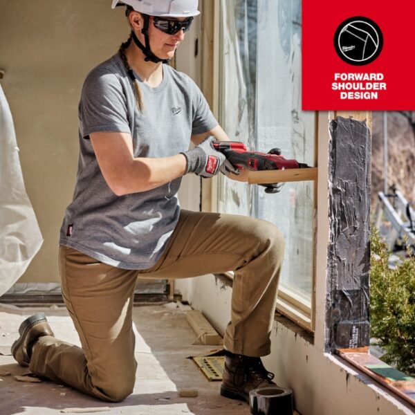 Milwaukee F452 Series Women's FREEFLEX Short Sleeve Hybrid T-Shirt